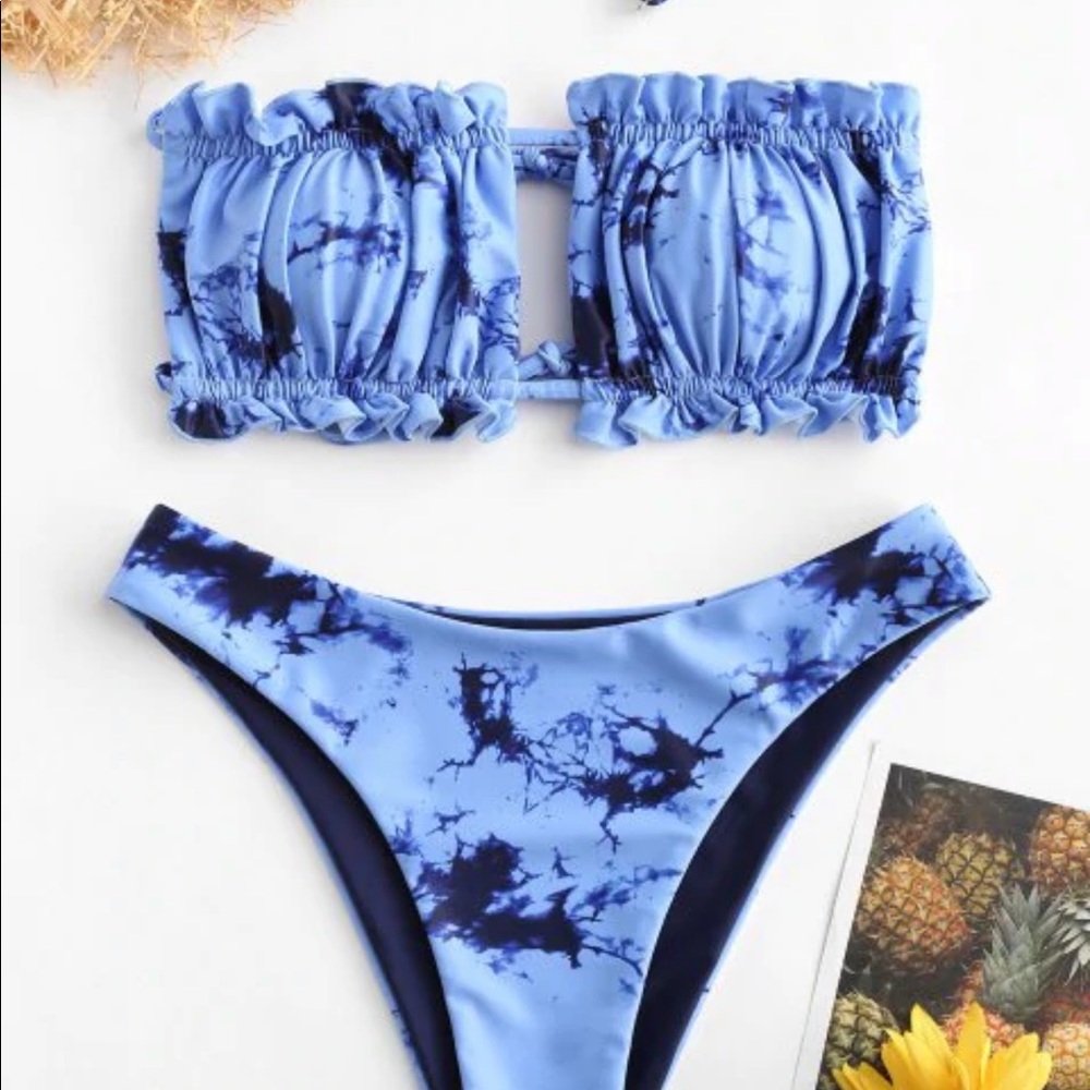 Blue Zaful bikini